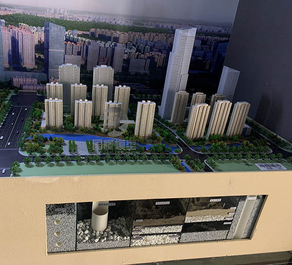 高阳县建筑模型